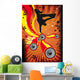 Retro Break Dancer Wall Decal