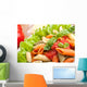 Serving Colored Penne Pasta Wall Decal