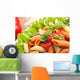 Serving Colored Penne Pasta Wall Decal
