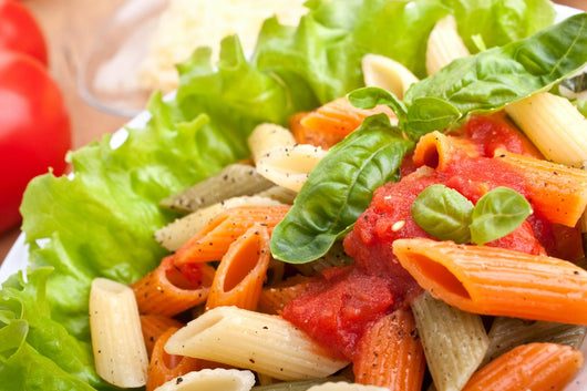 Serving Colored Penne Pasta Wall Decal