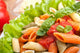 Serving Colored Penne Pasta Wall Decal