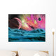 Big Planet and Nebula Wall Decal
