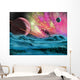 Big Planet and Nebula Wall Decal