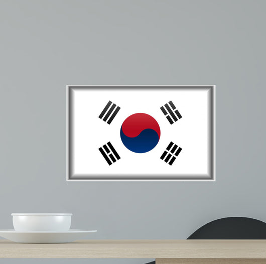 Flag South Korea Wall Decal