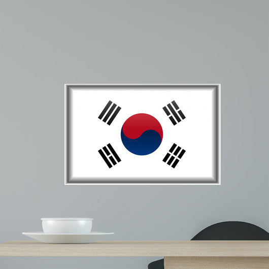 Flag South Korea Wall Decal