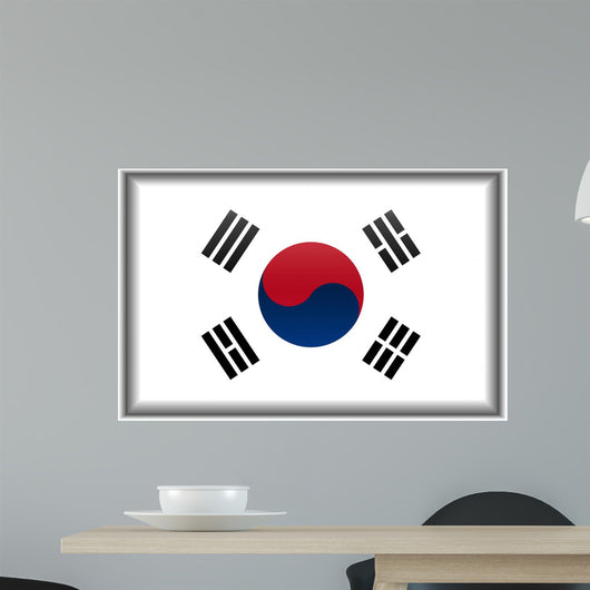 Flag South Korea Wall Decal