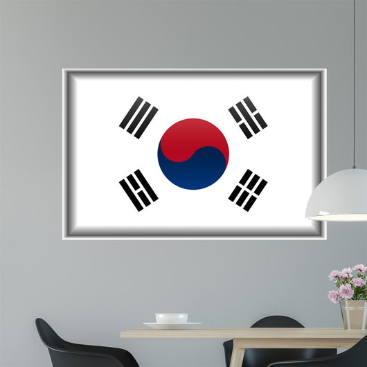 Flag South Korea Wall Decal
