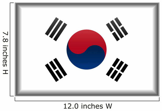 Flag South Korea Wall Decal