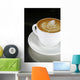 Cappuccino Latte Art Wall Decal