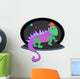 Alien Lizard Shell Wall Decal