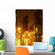 Wet Night City Wall Decal