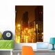 Wet Night City Wall Decal