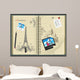 Paris Notebook Wall Decal