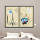 Paris Notebook Wall Decal