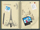 Paris Notebook Wall Decal