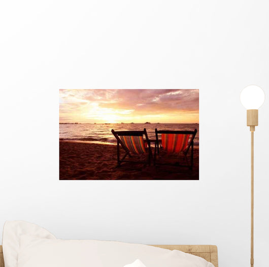 Sunset Wall Decal Design 2