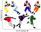 American Football Players Silhouette Wall Stickers Wall Decal