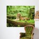 Tiger Resting Safari Uganda Wall Decal