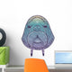 Vector Poster with Walrus Wall Decal