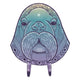 Vector Poster with Walrus Wall Decal