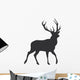 Silhouette Buck Wall Decal