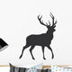 Silhouette Buck Wall Decal