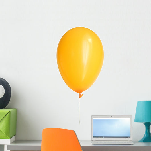 Yellow Balloon Wall Decal