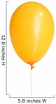 Yellow Balloon Wall Decal