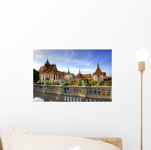 Silver Pagoda Phnom Penh Wall Decal