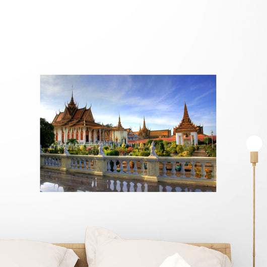 Silver Pagoda Phnom Penh Wall Decal
