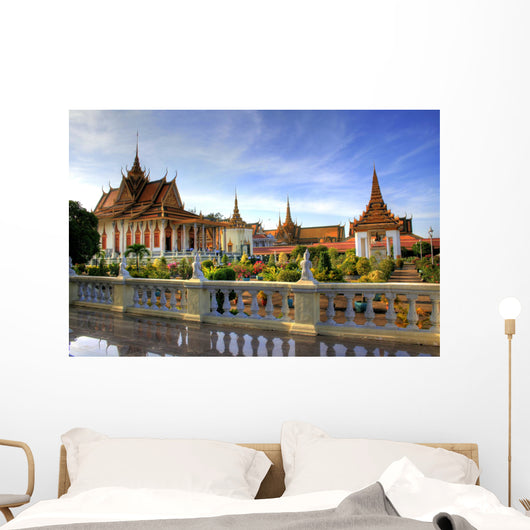 Silver Pagoda Phnom Penh Wall Decal