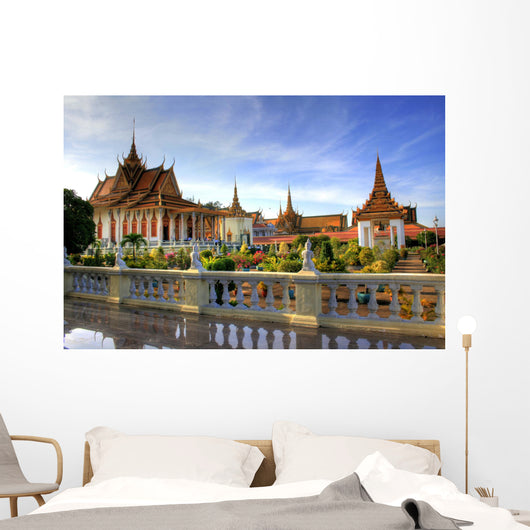 Silver Pagoda Phnom Penh Wall Decal