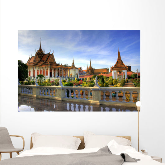 Silver Pagoda Phnom Penh Wall Decal