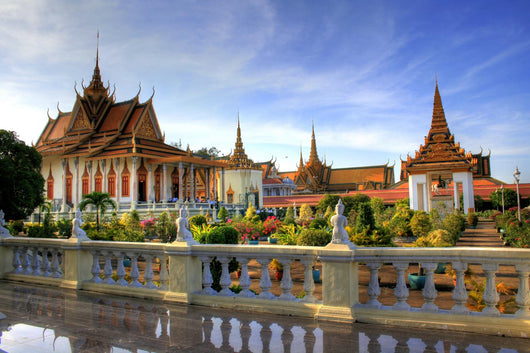Silver Pagoda Phnom Penh Wall Decal
