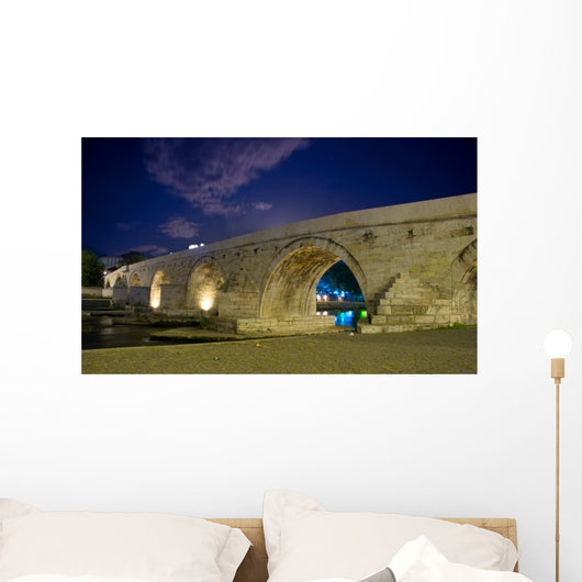 Famous Stone Bridge Skopje Wall Decal