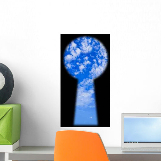 Sky Keyhole Wall Decal