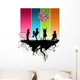 Kids Playing Wall Decal