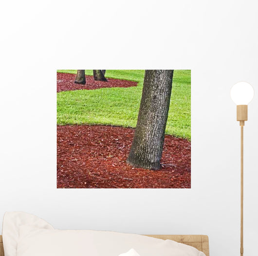 Green Grass Public Park Wall Decal