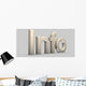 Info Wall Decal
