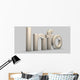 Info Wall Decal