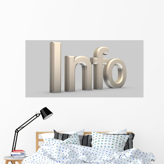 Info Wall Decal