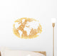 World Fingerprint Wall Decal