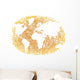 World Fingerprint Wall Decal