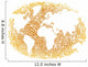 World Fingerprint Wall Decal
