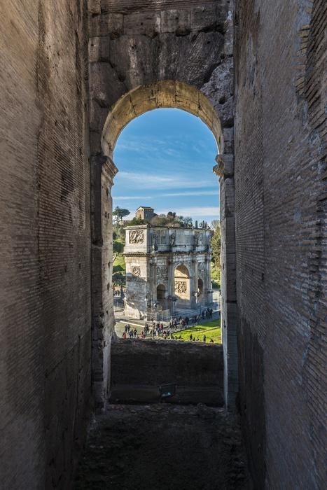 Arch Constantine Rome Italy Wall Decal