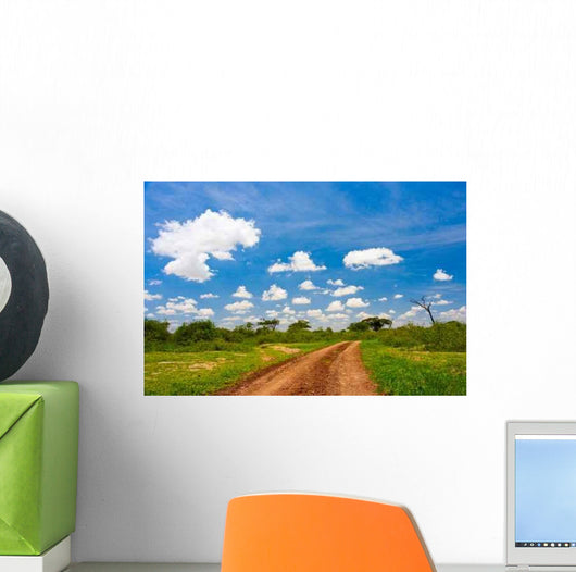 Dirt Road Wall Decal Design 1