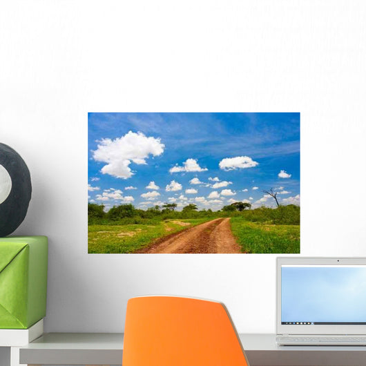 Dirt Road Wall Decal Design 1