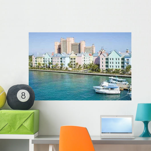 Atlantis Village Wall Decal
