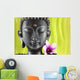 Lime Buddha Zen Wall Decal