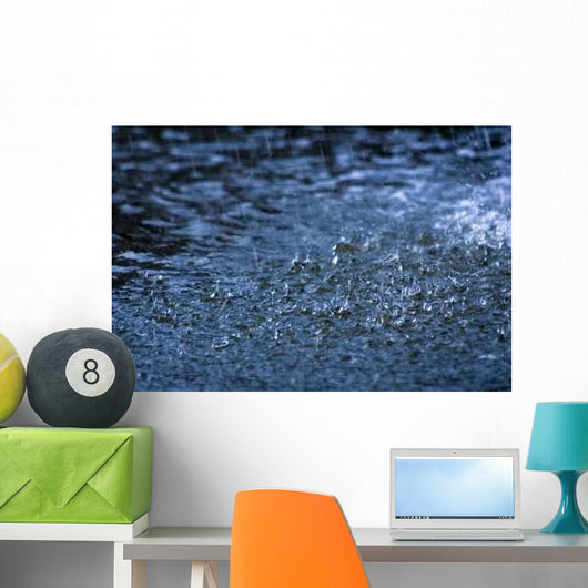 Rain Wall Decal